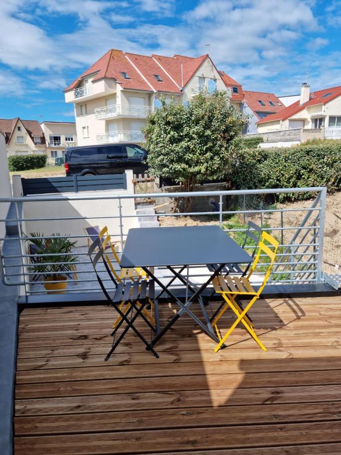Jolie petite maison située à 150m de la plage Cucq Extérieur photo
