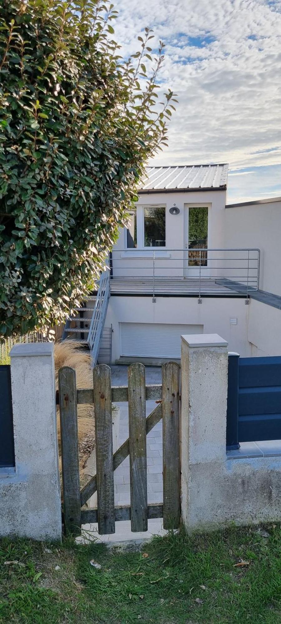 Jolie petite maison située à 150m de la plage Cucq Extérieur photo